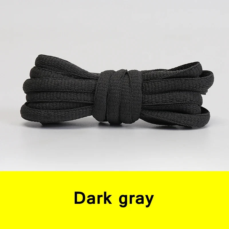 Oval & Semicircle Sneakers Shoe Laces – Classic Woven Round Shoelaces for Adult Unisex Casual & Sports Shoes