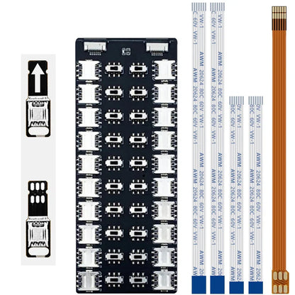 Multi-Card Changer Device – Universal External SIM Card Slot for Android & Apple Phones, 20-Card Expansion with Large Capacity