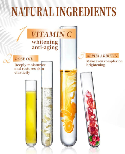 AILKE Whitening & Anti-Aging Kit – Vitamin C Moisturizing Skincare Set