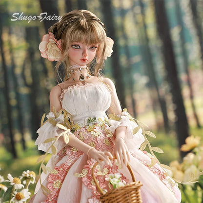 Sakina 1/4 Bariy Flower Jellyfish Resin Ball-Jointed Doll – Fullset Fantasy Art Toy Gift for Girls