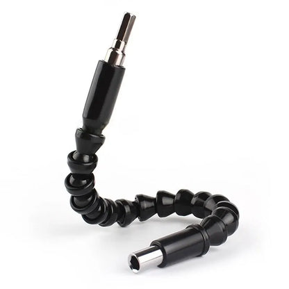 105 Degree Electric Drill Corner Device - Universal Flexible Shaft Connecting Rod Sleeve Tool Set with 300mm Turning Screwdriver Joint