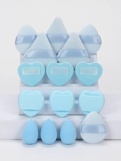15/30/60 Mini Makeup Sponges – Beauty Powder Puff for Concealer, Liquid Foundation & Face Cosmetics