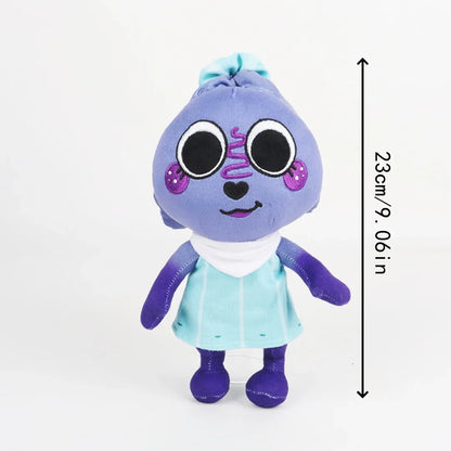 Kawaii Dandy's World Plush Toys – Twisted Eggson Painted Pattern Game Peripheral for Kids, Birthday & Xmas Gift