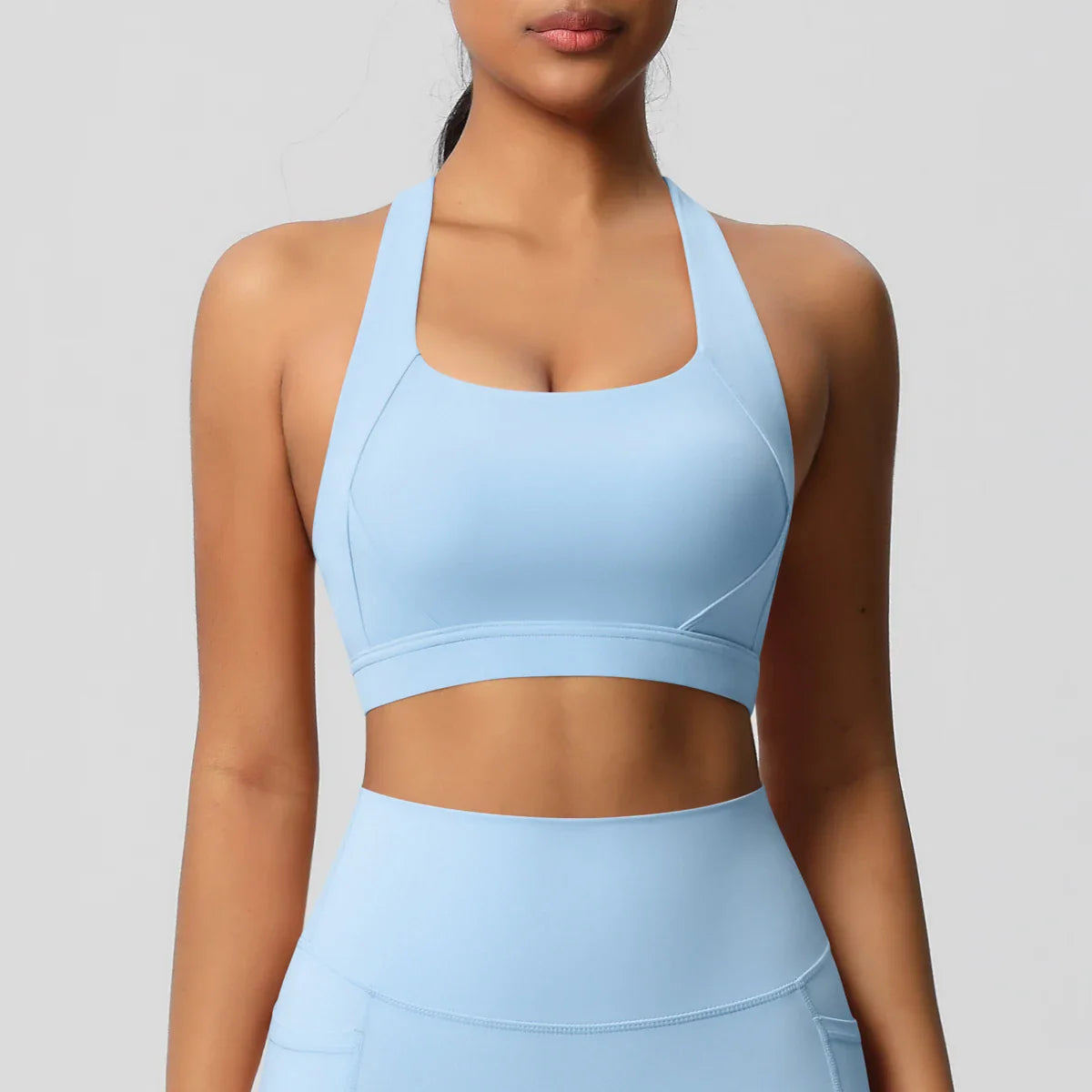 Women Fitness Yoga Sports Bra – Sexy Push Up Beauty Back Crop Top for Running, Workout & Active Wear