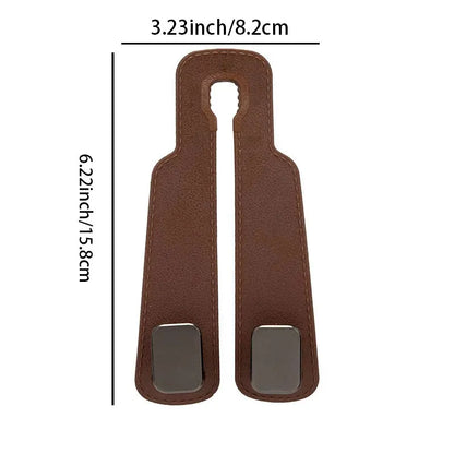 Car Headrest Hooks Hanger – Seat Back Bag Organizer Clips Auto Storage Fastener Hooks