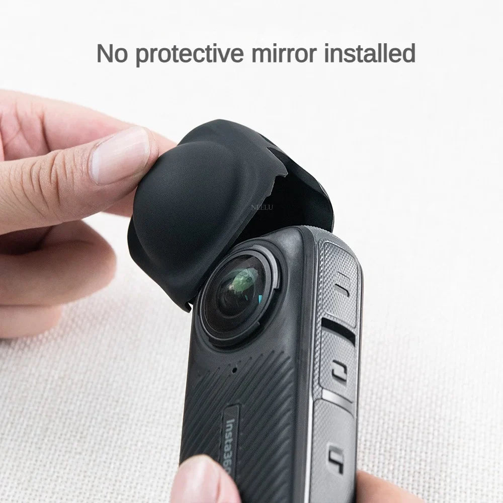 Lens Cap for Insta360 X4 – Silicone Anti-Dust & Anti-Scratch Protector Cover for Insta360 X4 Camera Accessories