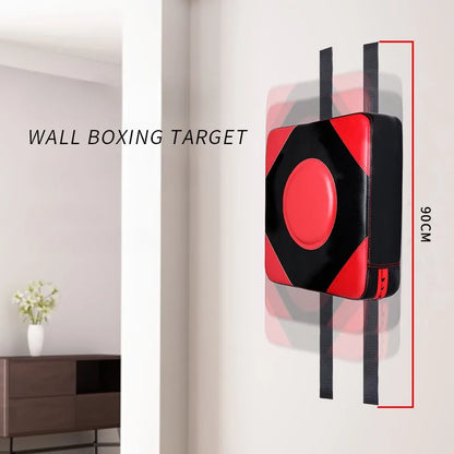 PU Leather Boxing Target: Adult and Children Fitness Wall Target - Taekwondo Training Sandbags - Punching Bag Training Equipment