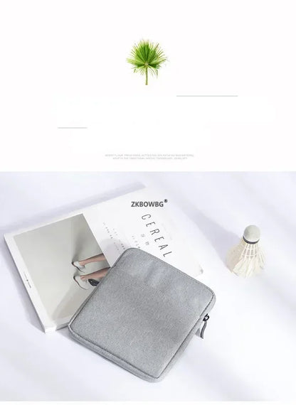 Universal Sleeve Bag Case for 7" eReaders — Kobo Libra 2, H2O Libra Colour, Onyx Boox Leaf 2/3, Kindle Oasis 9th/10th