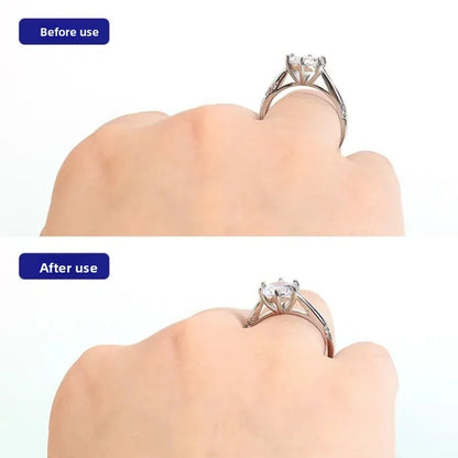 Silicone Invisible Ring Sizer Set – 8 Sizes Anti-Slip Ring Adjuster & Retainer for Loose & Large Rings Fit Fix Holder