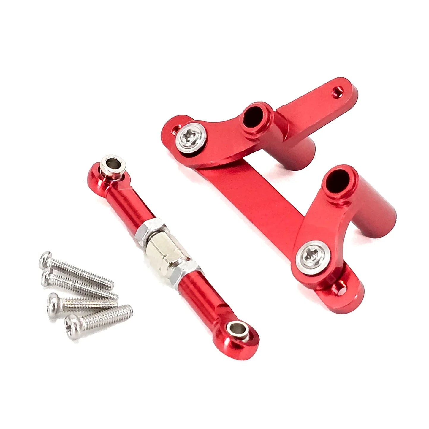 SCY Upgrade Metal Parts — Front & Rear Suspension, Wheel Hubs, Bearings, Steering Rod, Aluminum Components for 16101, 16102Pro, 16104, SG116, Q130