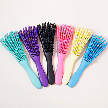 Scalp Massage Brush for Wigs – Anti-Static, Wet Curl Hair Brush, Salon Hairdressing Tool for Real Hair Wigs