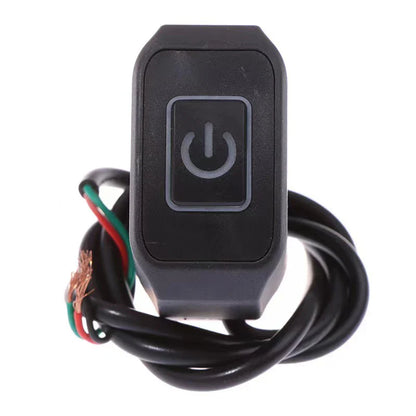 Waterproof LED Motorcycle Handlebar Switch – Headlight & Horn ON/OFF Button