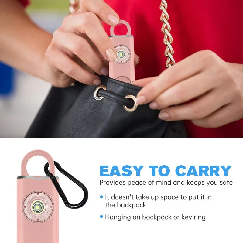 The Original Personal Safety Siren for Women - 130dB Siren, Strobe & Key Chain, AF2004 Anti-Robbery Call for Help - 3 Pop Colors