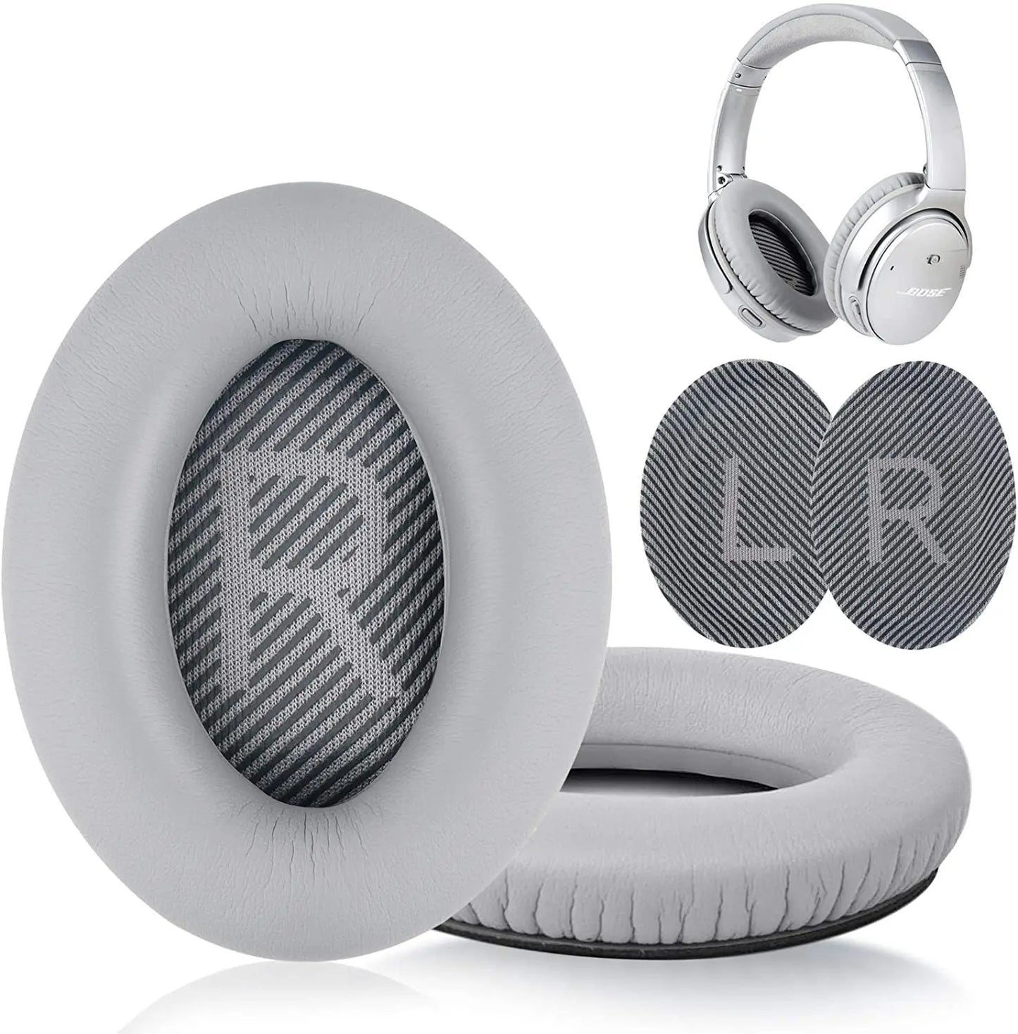 Replacement Memory Foam Ear Pads for BOSE QC35, QC35 II & QC45 Headphones | High-Quality Ear Cushions
