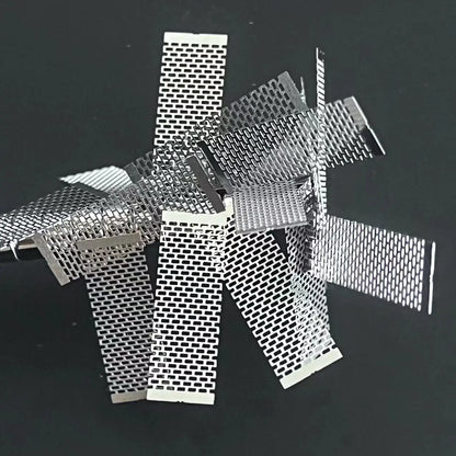 Automobile Resistance Mesh Sheet – 0.13–0.20Ω KA1/Ni80 Coil Hardware Accessory (10–100pcs)