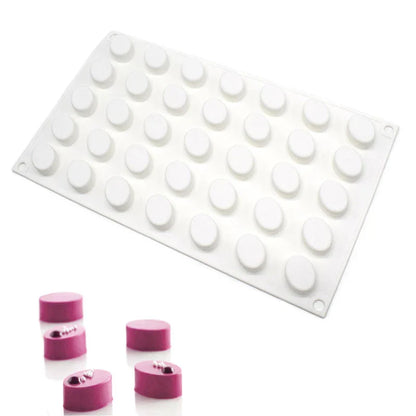 35-Cell Silicone Candy & Chocolate Mold — Jelly, Cake, Ice Cube & Dessert Baking Tool