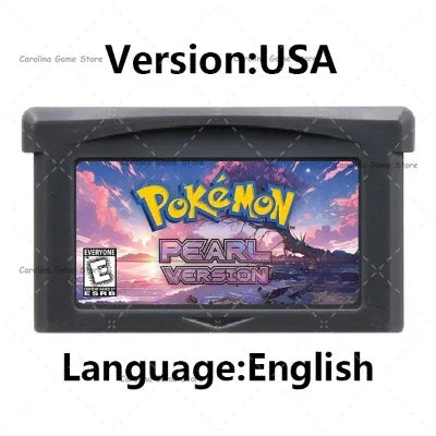 GBA 32-Bit Game Cartridge | Pokemon Series Yellow Sword Shield Arceus Legend Console Card