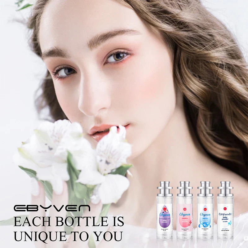 Milk Rice Baby Powder Eau de Parfum 35ml – Long-Lasting Bloom Bedtime Scent, High-Quality Portable Perfume by Israel Tower