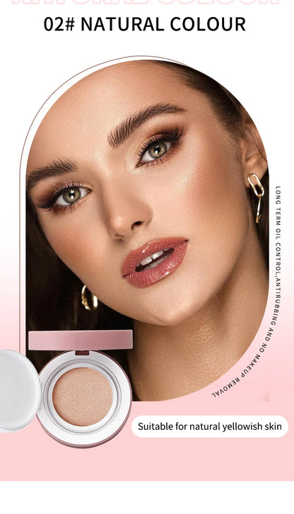 OCHEAL CC Cream Cushion Foundation – Long-Lasting Moisturizing Concealer & BB Cream for Face Makeup