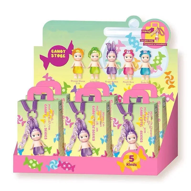 Candy House Angel Keychain Blind Box – Handmade Cartoon Doll Pendant & Mystery Gift