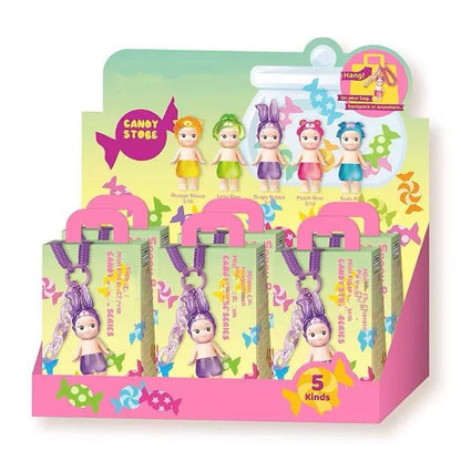 Candy House Angel Keychain Blind Box – Handmade Cartoon Doll Pendant & Mystery Gift