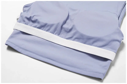 NCLAGEN Women’s High-Support Sports Bra – Breathable Open-Back Yoga & Fitness Tank Top with Removable Pads