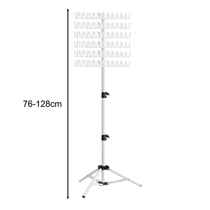 Hair Braiding Rack | 2-Sided Adjustable Height Braid & Hair Extension Holder for Salon & Home Use