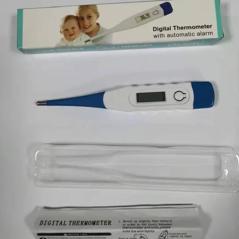 Digital Thermometer for Baby & Adult – Portable Accurate Electronic Body, Oral & Underarm Fever Temperature Monitor