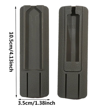 Hunting Airsoft 4.33" ITI TD Scar Pocket Panel — Remote Switch Rail Pad Set for 20mm Rails, PEQ Flashlight, Rat Tail & Card Slot