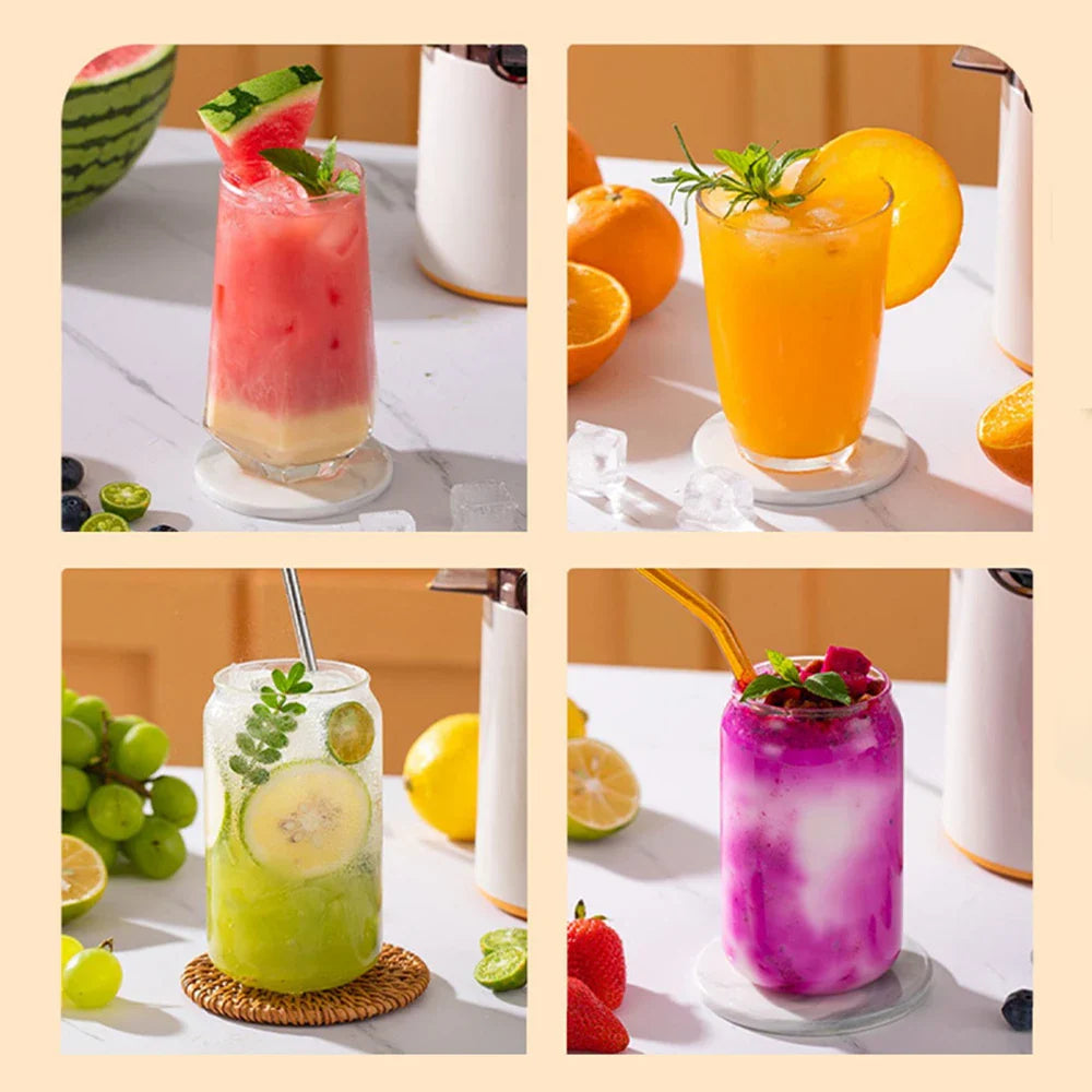 Cold Press Juicer — Slow Chewer with 140mm Large Bore Feed for Whole Fruits & Vegetables, Easy-Clean Design