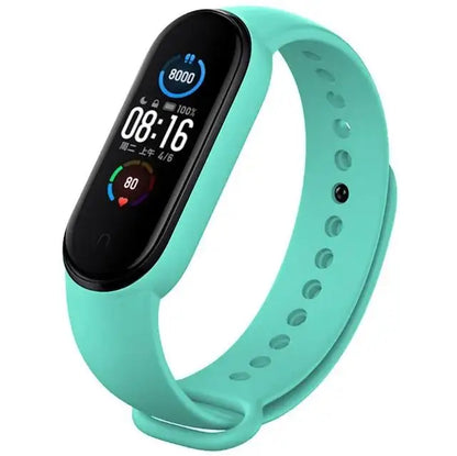 Silicone Watch Strap for Xiaomi Mi Band - Replacement Wristband Bracelet for Mi Band 3 4 5 6 7 Smartwatch Accessories