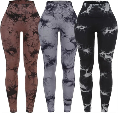 Women’s High-Waist Yoga Pants — Seamless Push-Up Sport Leggings for Fitness, Workout & Gym Wear