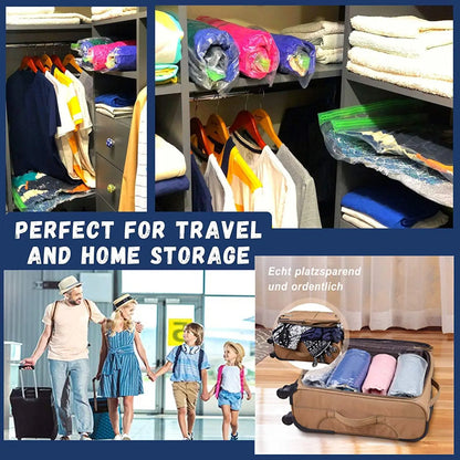 Travel Roll-Up Compression Bags: Space-Saving Luggage Packing Solution for Clothes