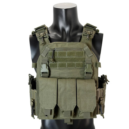 UNINOTAC Tactical Vest – High-Quality 1000D Nylon 6094K Vest with Quick Release & Triple Magazine Pouch