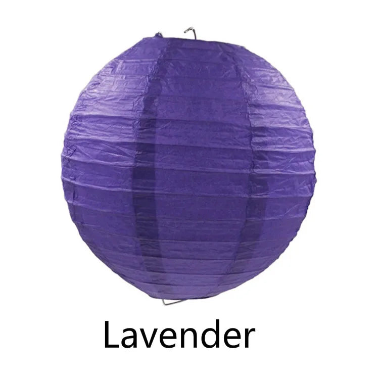 Paper Lantern Balls 10–40cm Baby Shower Birthday Wedding Party Decor DIY Craft Hanging Decoration Supplies