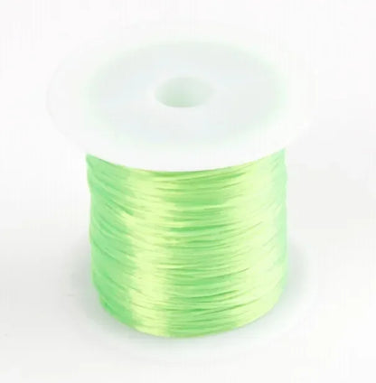 10M Strong Elastic Crystal Beading Cord – 1mm Stretch Thread for DIY Bracelets, Necklaces & Jewelry Making