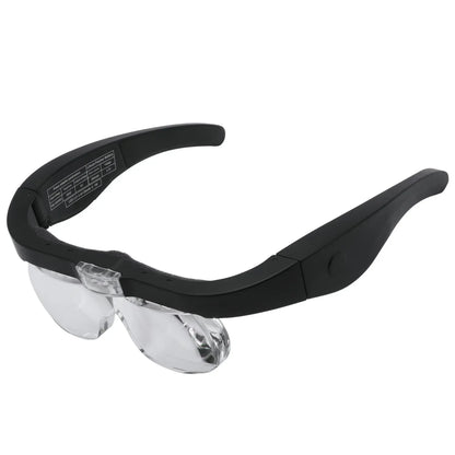 LED Magnifying Glasses with Light — USB Rechargeable Reading & Watchmaker Repair Magnifier, 1.5X/2.5X/3.5X/5.0X
