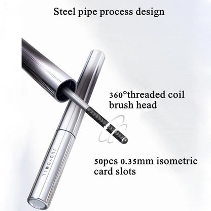 Judydoll Waterproof Silk Fiber Mascara – Black Long Curling Lash Extensions for Sexy Eyes Makeup