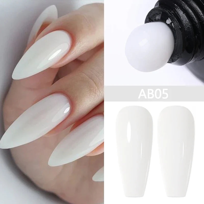 BORN PRETTY 30ML Nail Rhinestone & Gem Glue Gel – 3D Sculpting Adhesive for Nail Art, Flower Carving & DIY Decoration