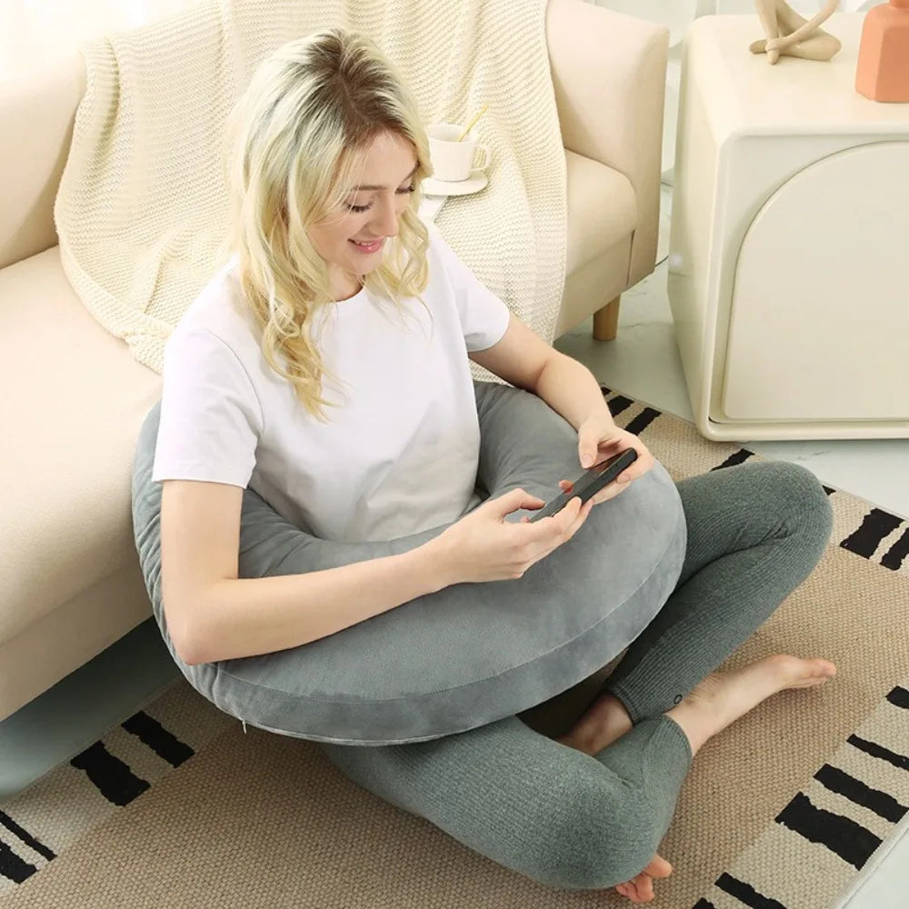 Reading & Gaming Arm Support Pillow – Soft Portable Desk Cushion for Comfort While Watching TV, Traveling, Crocheting & Relaxing Use
