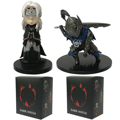 Q-Version Dark Souls Anime Action Figure – Solaire, Artorias, Ornstein & Fire Keeper Doll, Collectible Toy for Boys & Gifts