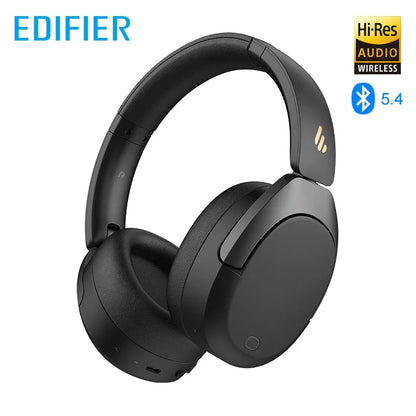 Edifier W830NB Wireless Bluetooth 5.4 Headphones | Active Noise Cancelling Hi-Res Over-Ear Headset, LDAC, Foldable, 94H Playtime
