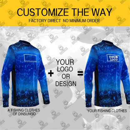 Men's Long Sleeve Fishing Hoodie – Anti-UV Sun Protection, Camouflage Hunting Shirt with UPF 50+