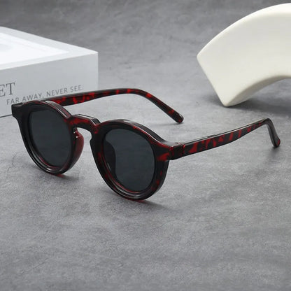 2025 Retro Round Small Frame Sunglasses — High-End UV Resistant Shades for Men & Women, Fashion Trend