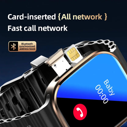M99 Mini 2.29" AMOLED Smartwatch - 5G LTE Android Watch with Camera, GPS, WiFi, SIM Card & 2100mAh Battery