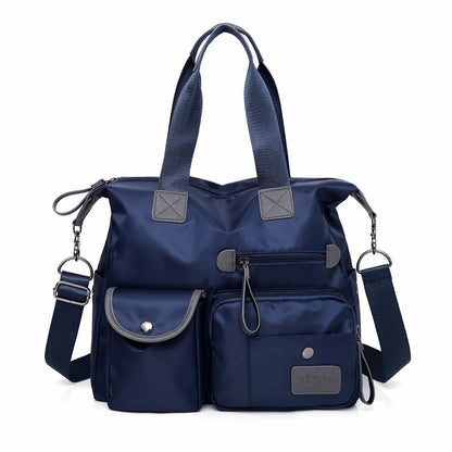 New Fashionable Minimalist Nylon Crossbody Bag - Waterproof, Multi-Functional, Large Capacity with Zipper for Women, Ideal for Travel