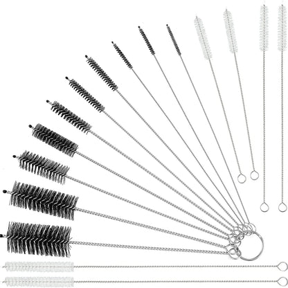 Nylon Cleaning Brush Set - Multi-Functional Spray, Straw, Sewing Machine & Paint Gun Cleaning Tools