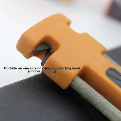 Portable EDC Knife Sharpening Stone - Multifunction Camping & Outdoor Knife Sharpener