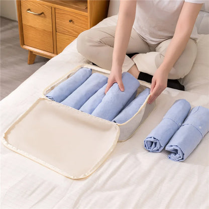3pcs Travel Packing Bag Set | Compressible Waterproof Nylon Organizer for Suitcase, Luggage, Portable