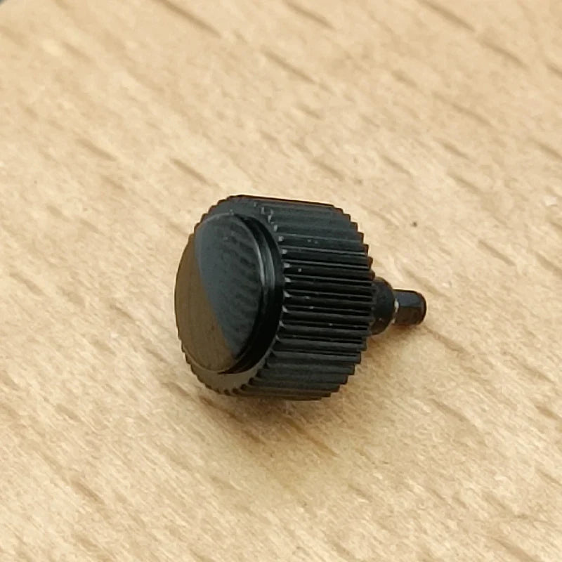 Silver, Gold & Black Watch Crown — Replacement for NH34/NH35/NH36 Movements SKX007